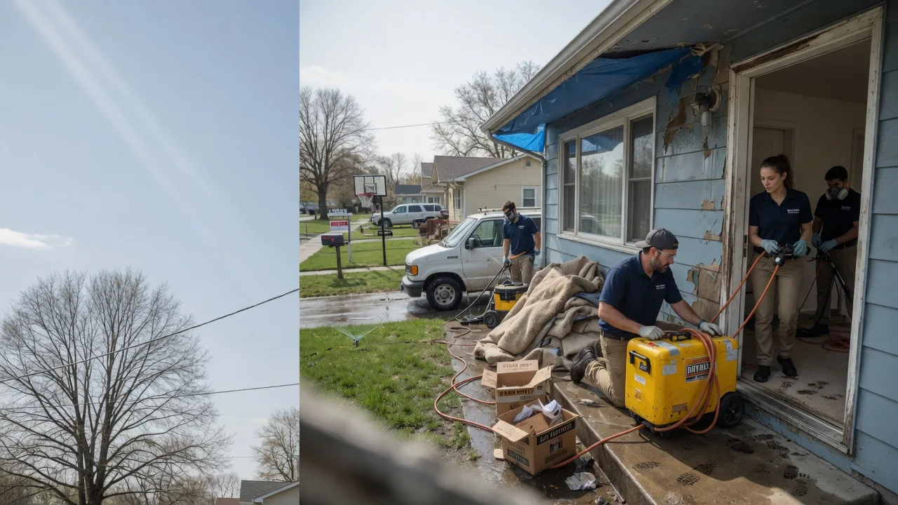 Basement Flood Cleanup in Parma, ID near me